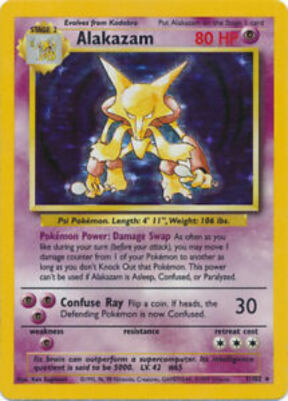 base set alakazam