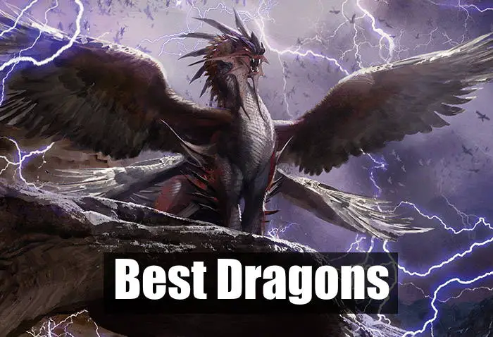best mtg dragons feature image