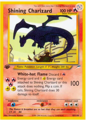 Charizard neo destiny