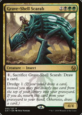 grave shell scarab