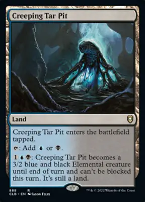 creeping tar pit