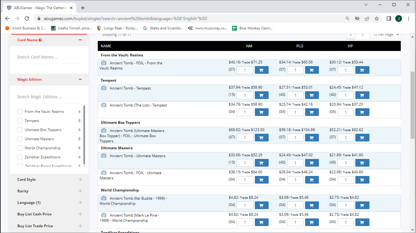 Where to Sell Magic the Gathering Cards Blue Monkey Gaming