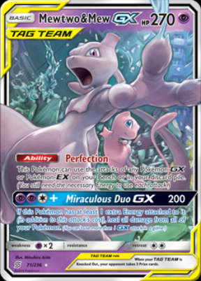 mewtwo and mew gx
