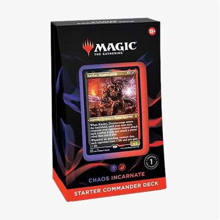 Starter Commander Deck - Chaos Incarnate (Black, Red)