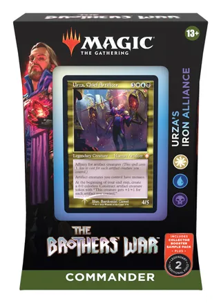 The Brothers' War Commander Deck - Urza's Iron Alliance (White-Blue-Black)