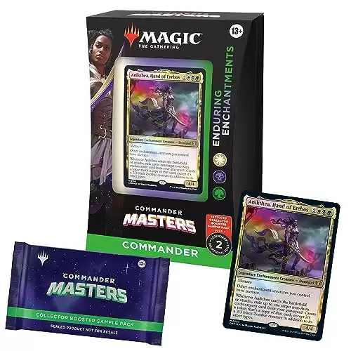 Enduring Enchantments (100-Card Deck, 2-Card Collector Booster Sample Pack + Accessories)