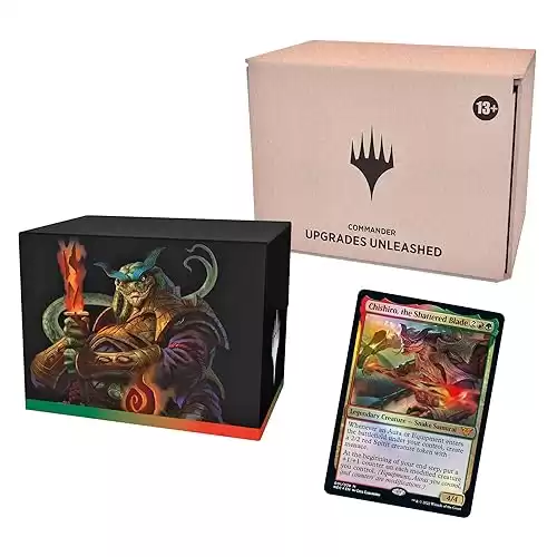 Magic: The Gathering Kamigawa: Neon Dynasty Commander Deck – Upgrades Unleashed (Red-Green)