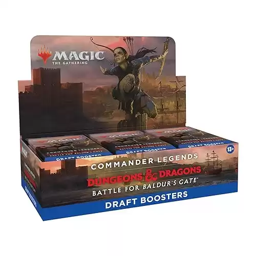 Commander Legends: Battle for Baldur’s Gate Draft Booster Box | 24 Packs (480 Magic Cards)