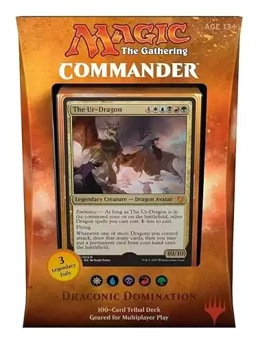Magic The Gathering MTG Commander 2017 Deck - Draconic Domination