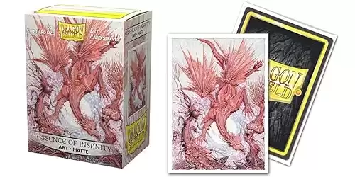 Dragon Shield Sleeves - Matte Art 100 CT - Limited Edition: Essence of Insanity