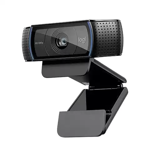 Logitech C920x HD Pro Webcam, Full HD 1080p/30fps
