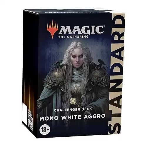 Mono White Aggro Deck | Magic: The Gathering Challenger Deck 2022 | Tournament-Ready | 75 Cards + Tokens