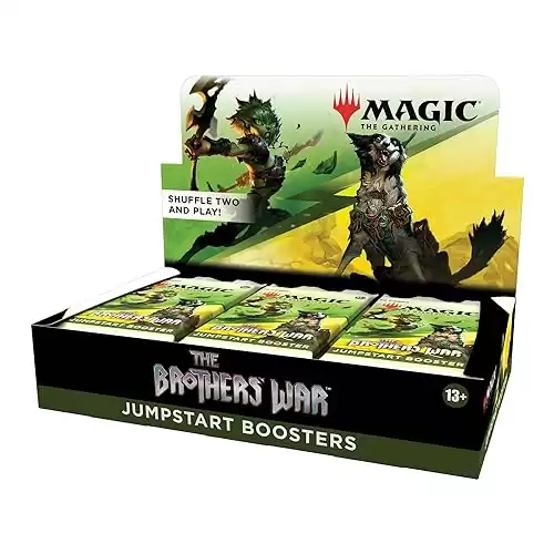 The Brothers’ War Jumpstart Booster Box | 18 Packs (360 Magic Cards)