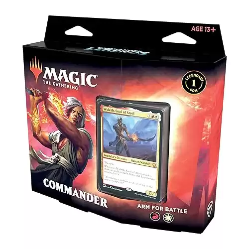 Magic: The Gathering Commander Legends Commander Deck – Arm for Battle | Red-White
