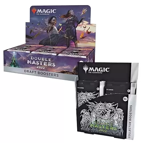 Double Masters 2022 Bundle – Includes 1 Draft Booster Box + 1 Collector Booster Box