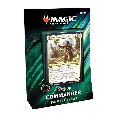 Magic: The Gathering Commander 2019 Primal Genesis Deck