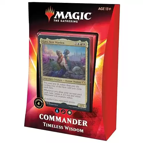 Magic: The Gathering Timeless Wisdom Ikoria Commander Deck | 100 Card Deck