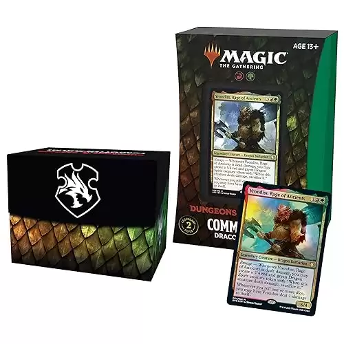 Magic: The Gathering Adventures in The Forgotten Realms Commander Deck – Draconic Rage (Red-Green)