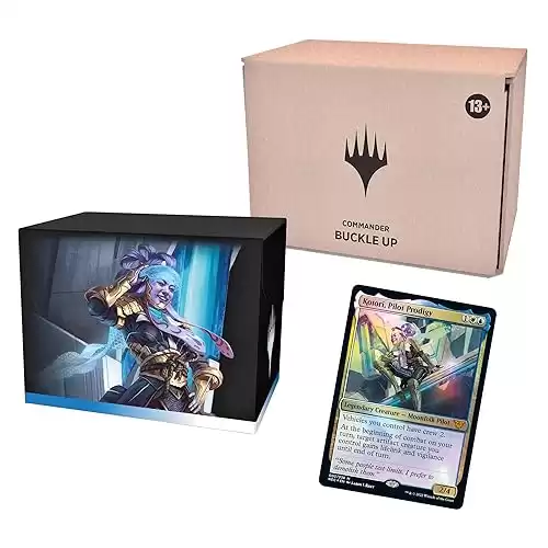 Magic: The Gathering Kamigawa: Neon Dynasty Commander Deck – Buckle Up (Blue-White)