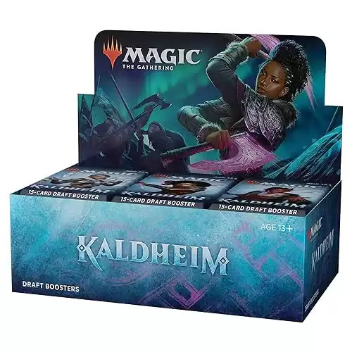 Magic The Gathering Kaldheim Draft Booster Box | 36 Packs (540 Magic Cards)