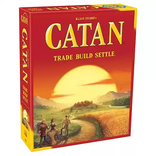 Catan Board Game (Base Game) | Ages 10+ | for 3 to 4 Players