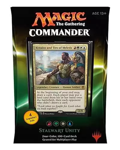 Magic: The Gathering Stalwart Unity Commander 2016