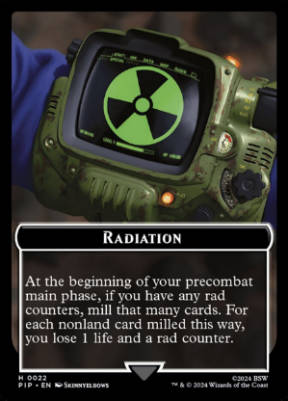 radiation token