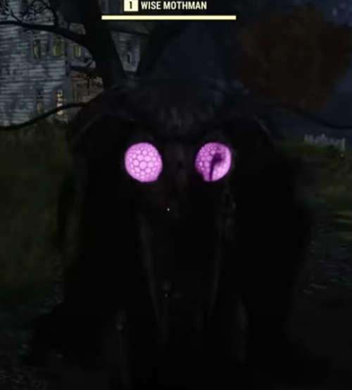 the wise mothman in fallout 76